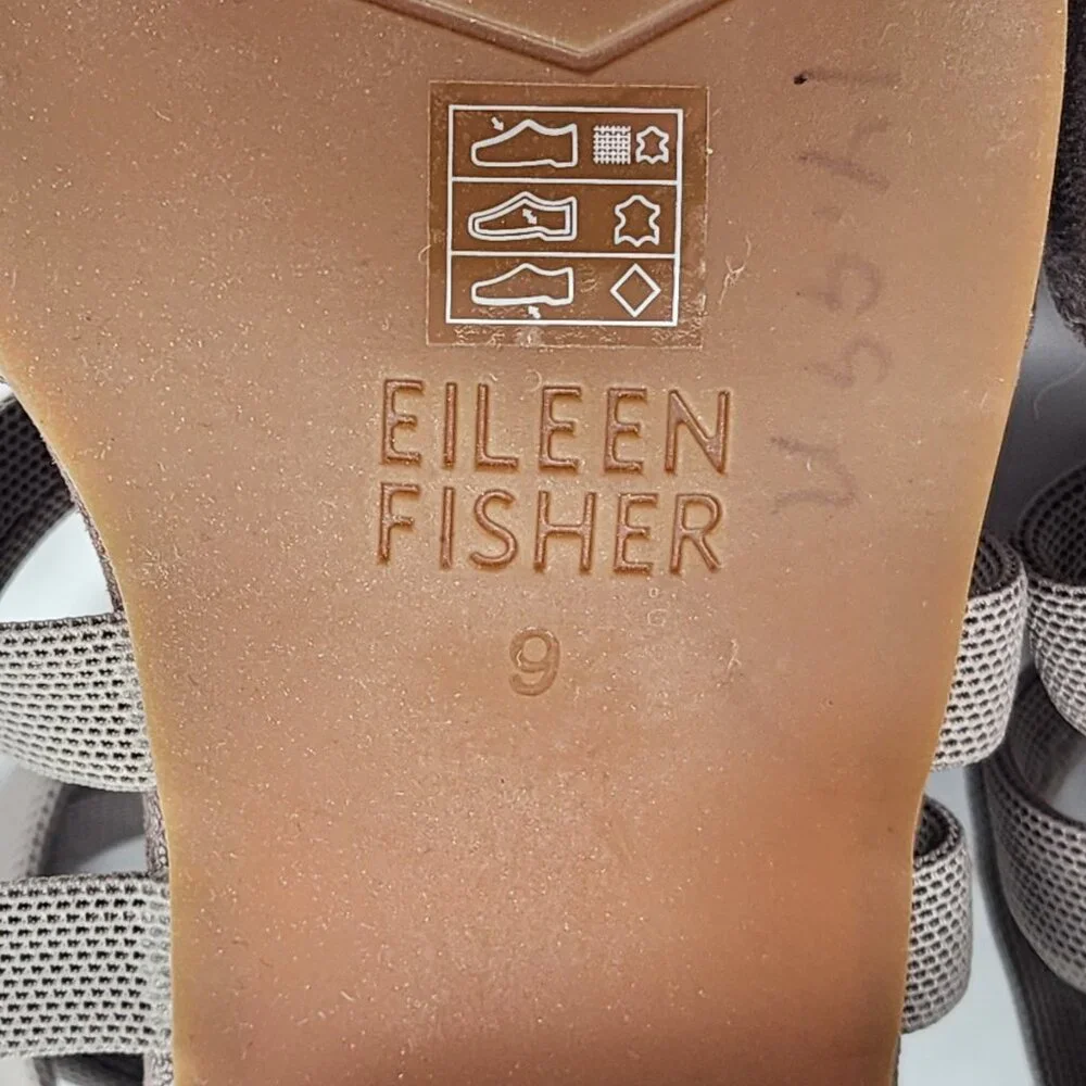 EILEEN FISHER NWOB $195‎ Juku Silver Grey Block Heal Pumps In Mica Zip
